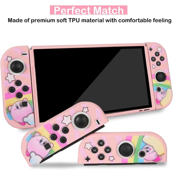 Nintendo Pink Handheld Console with Kirby Design - Picture 4 of 6